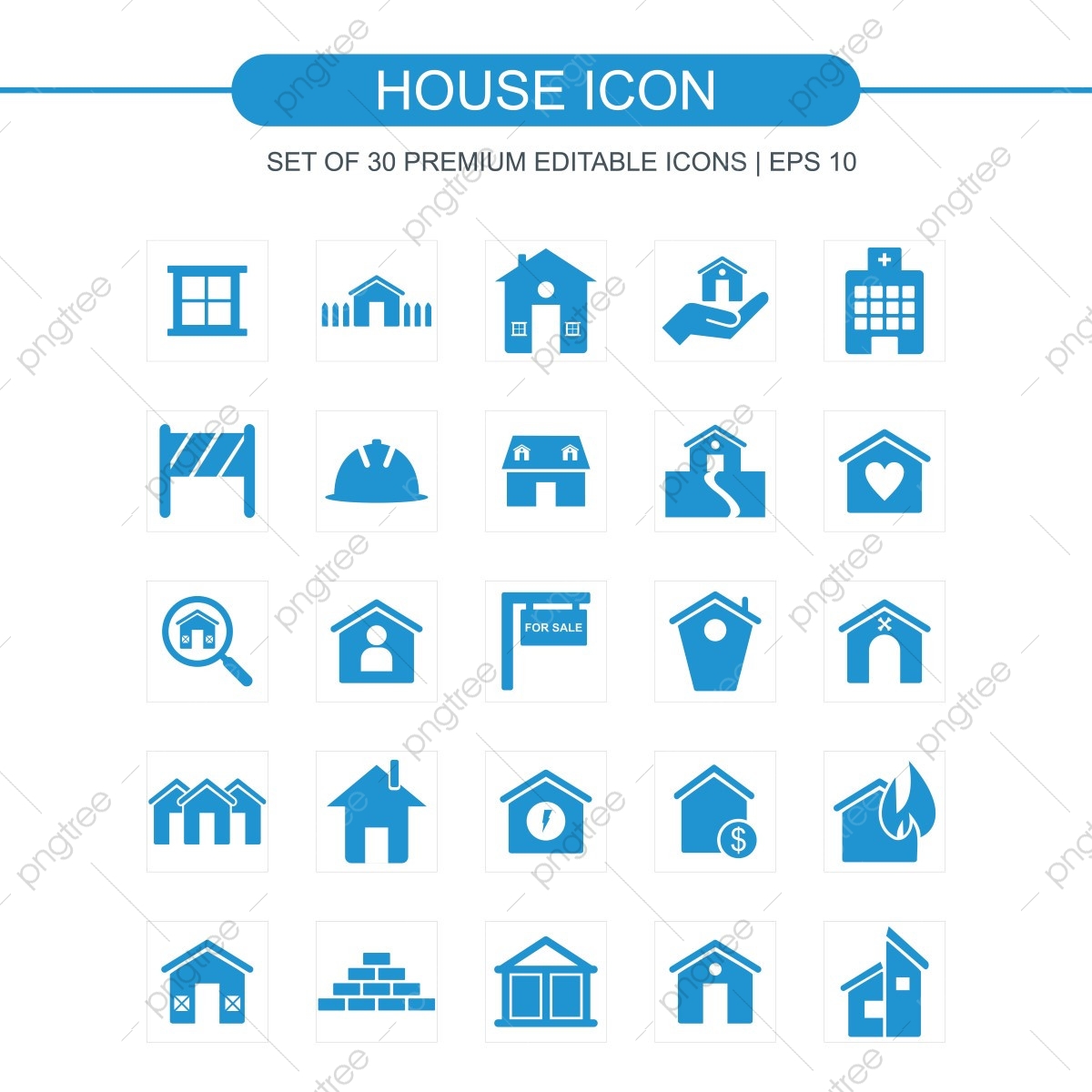 House Icons Set Vector Blue, Icon, House, Home Png And Vector 1200x1200 House Icons Set Vector Blue, Icon, House, Home Png And Vector