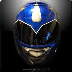 300x300 Custom Painted Blue Power Ranger Helmet Helmet Options Icon