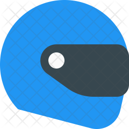 256x256 Helmet Icon Of Flat Style