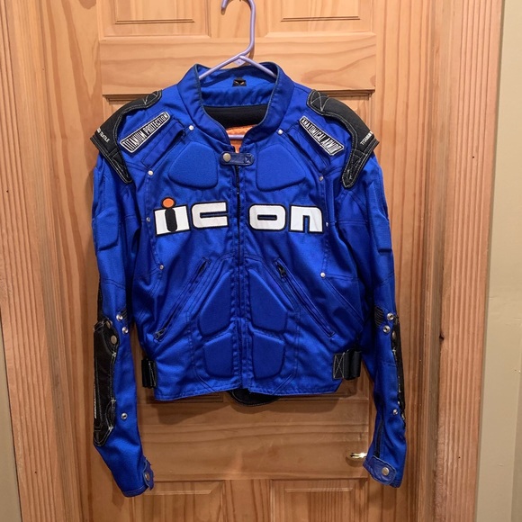 580x580 Icon Jackets Coats Timax Titanium Reinforced Motorcycle Jacket