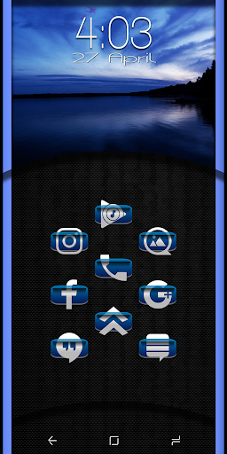 256x512 Aj Blue Icon Pack Latest Version Apk