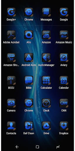 256x512 Reflect Blue Icon Pack Latest Version Apk