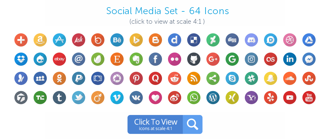1100x463 Free Icons