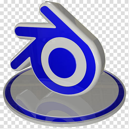 512x512 White And Blue Icon Set Blender Blue, Round Blue Icon