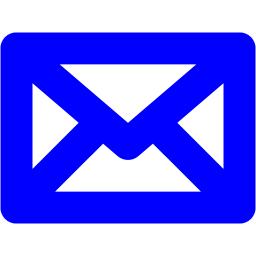 256x256 Blue Mail Icon