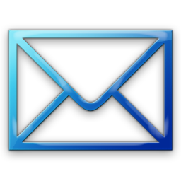 256x256 Blue Mail Icon Clipart Images Gallery For Free Download Myreal