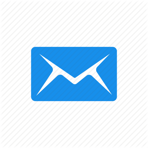 512x512 Blue, Email, Letter, Mail, Message, Messages Icon