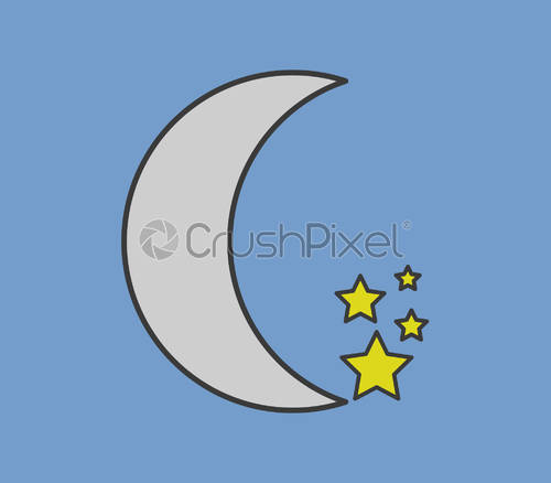 500x438 Moon Icon