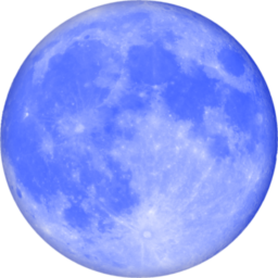 256x256 Blue Moon Icon