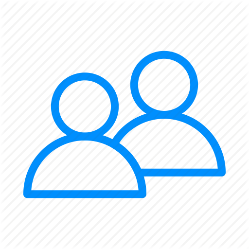 512x512 Account, Blue, Group, Human, People, Person, User Icon