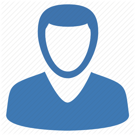 Blue Person Icon at Vectorified.com | Collection of Blue Person Icon ...