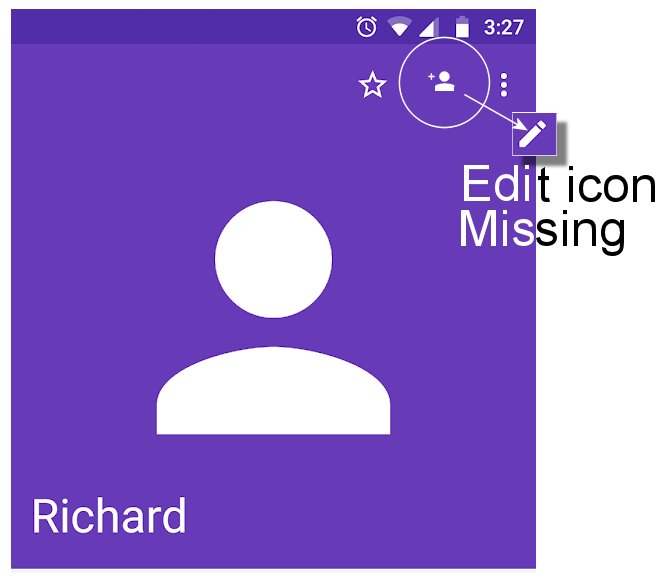 670x583 Android Address Book Edit Icon Missing