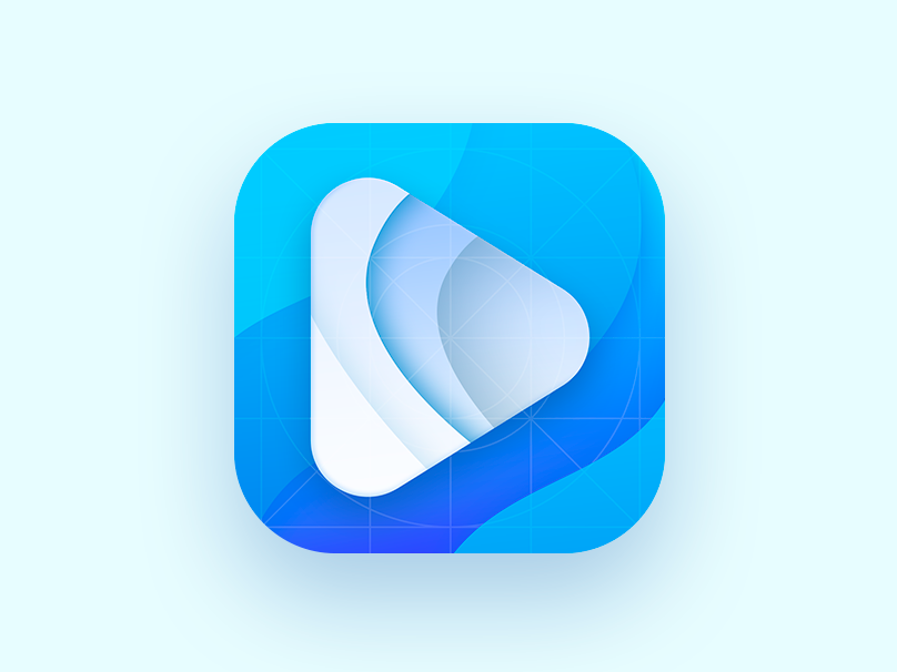 808x606 App Play Icon Of A Video Platform