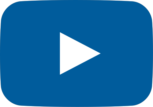 500x350 Blue Movie Play Button Vector Icon