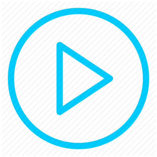 512x512 Blue, Film, Media, Movie, Multimedia, Play, Player Icon