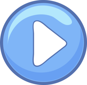 299x291 Blue Play Button Png, Clip Art For Web