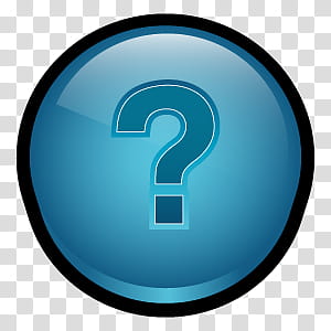 300x300 D Cartoon Icons Iii, Macromedia Robohelp Mx, Round Blue Question