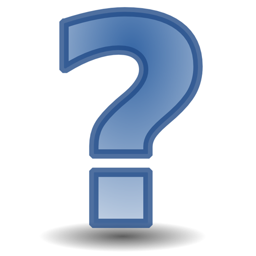 512x512 Blue Question Mark Icon Free Icons Download
