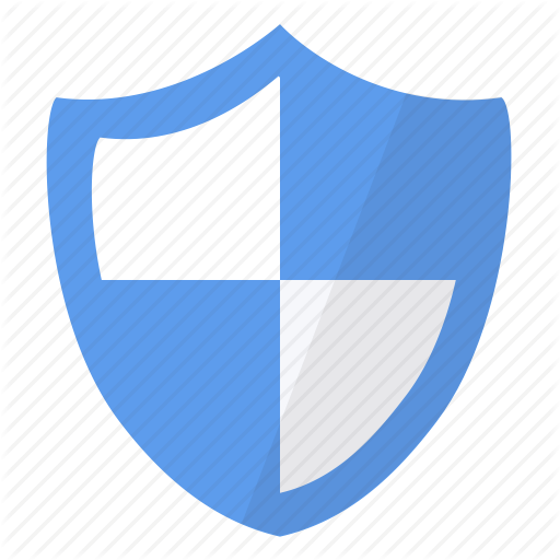 512x512 Blue, Protect, Protection, Secure, Security, Shield, White Icon