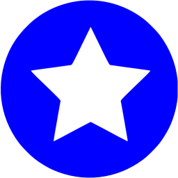 Blue Star Icon 256x256 Blue Star Icon