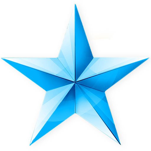 Blue Star Icon 512x512 Blue Star Icon