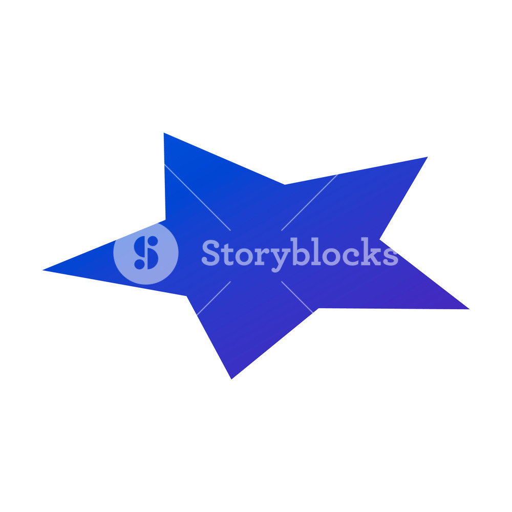 Blue Star Icon Isometric Of Blue Star Vector Icon For Web Design 1000x1000 Blue Star Icon Isometric Of Blue Star Vector Icon For Web Design
