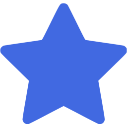 Royal Blue Star Icon 256x256 Royal Blue Star Icon