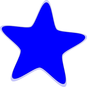 Blue Star Icon at Vectorified.com | Collection of Blue Star Icon free ...