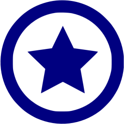 Blue Star In Circle Logo 256x256 Blue Star In Circle Logo