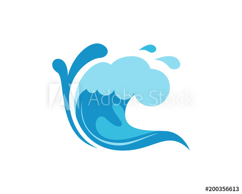Blue Wave Icon