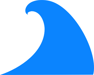 300x242 Blue Wave Png, Clip Art For Web