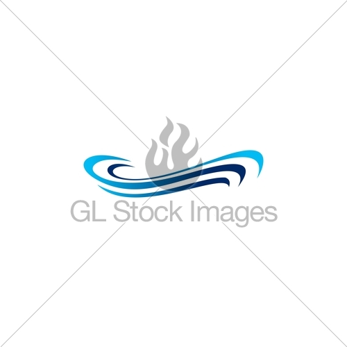 500x500 Horizon Blue Wave Logo, Waves Logo, Sea Blue Water Wind S Gl