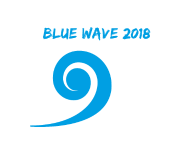 190x154 Blue Wave Vote Icon Men's Premium T Shirt Spreadshirt