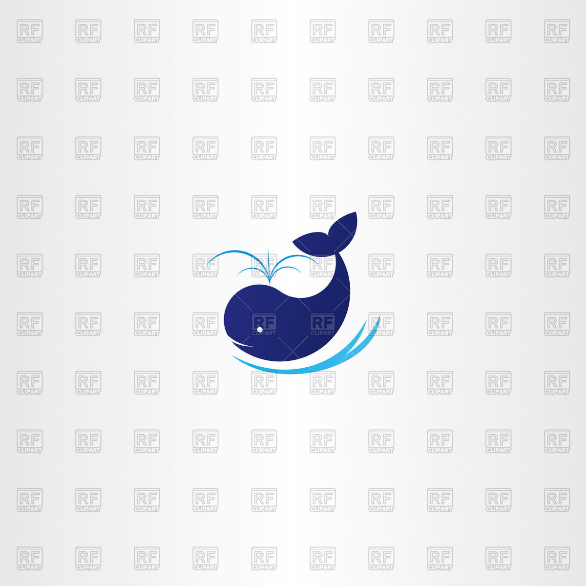 1200x1200 Blue Whale Icon Vector Image Of Icons And Emblems Blaskorizov