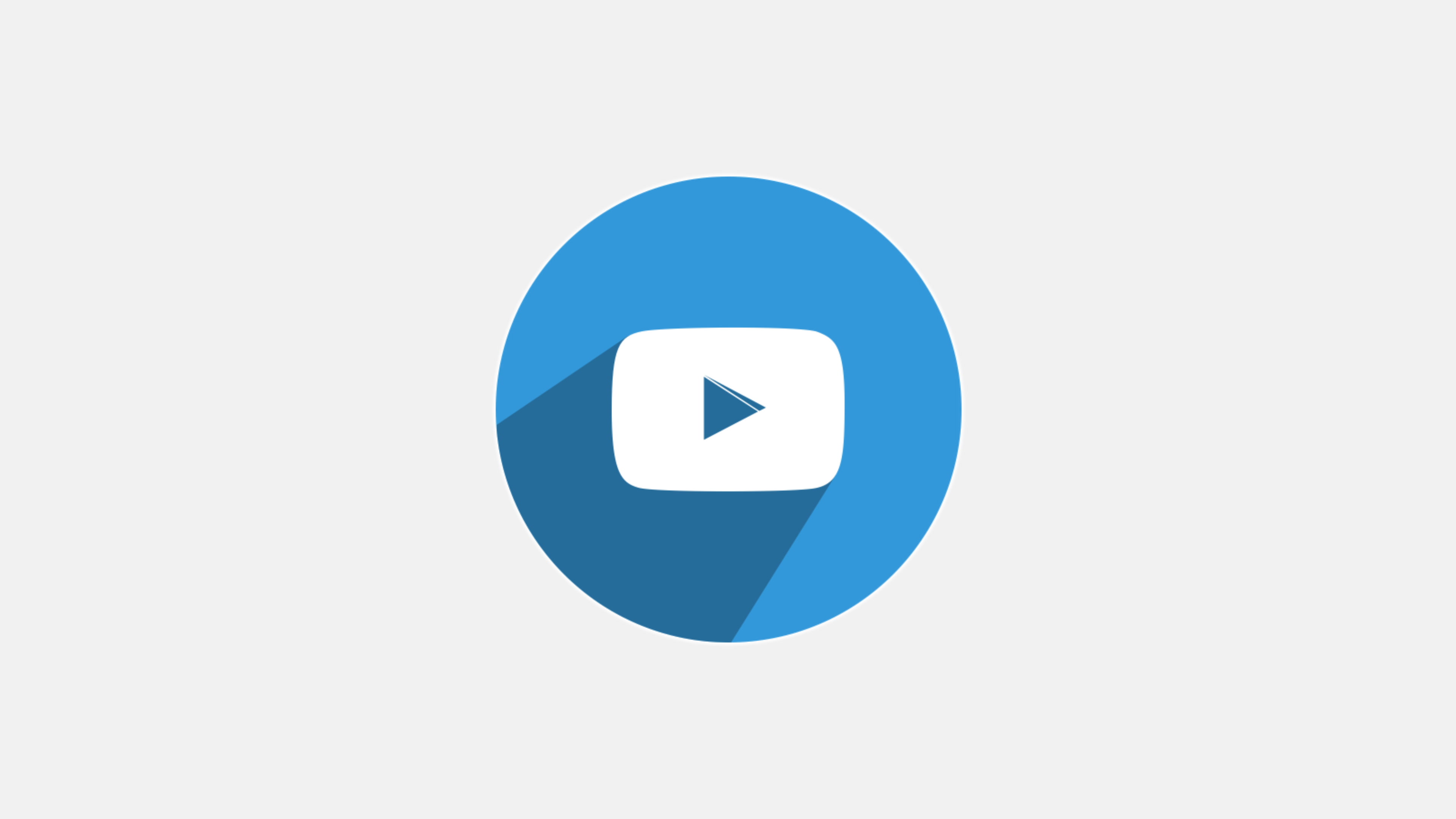 Blue Youtube Icon