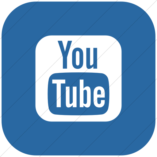 512x512 Iconsetc Flat Rounded Square White On Blue Bootstrap Font