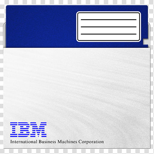 512x512 Diskette Ibm Corporation Transparent Background Png Clipart