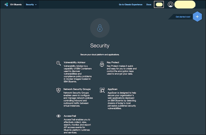 802x526 Overview Of The Security Services In The Bluemix Catalog