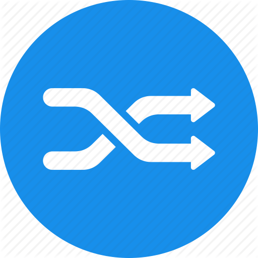 512x512 Control, Media, Mix, Random, Randomize, Rearrange Icon