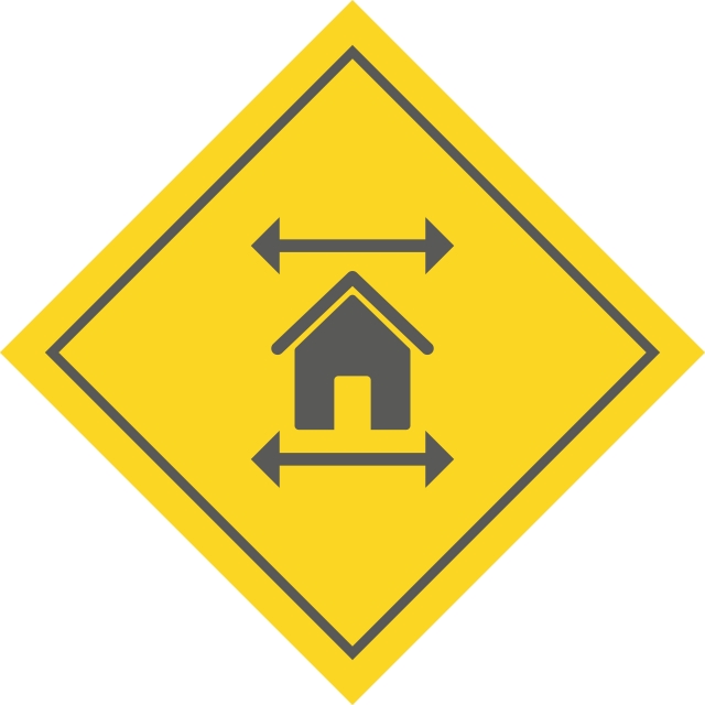 640x640 Real Estate Blueprint Icon In Trendy Style Isolated Background