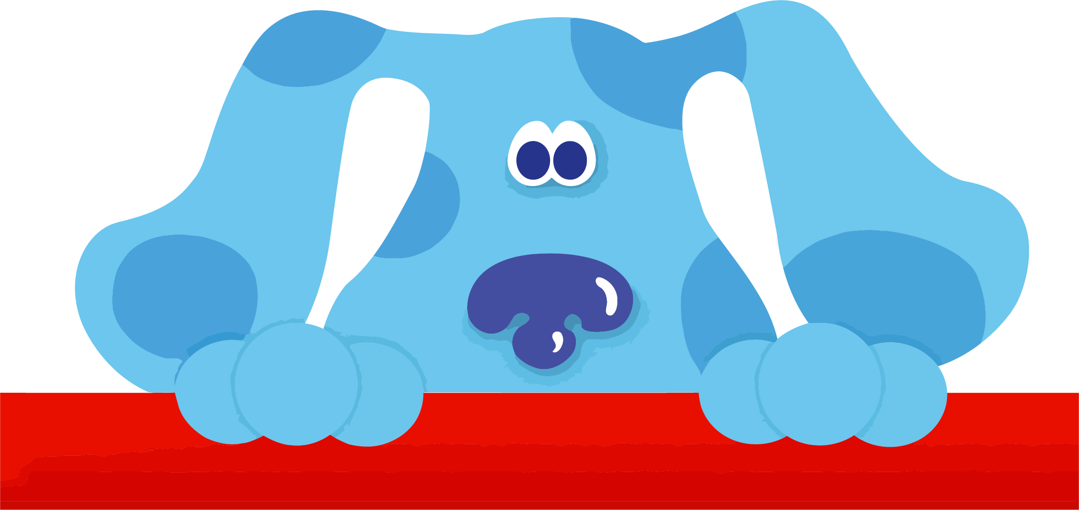 2134x1009 Blue's Clues Clip Art Secret Clipart Png