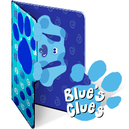256x256 Blue's Clues Folder Icon