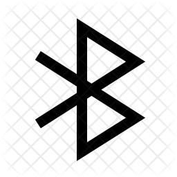 256x256 Bluetooth Icon Of Line Style