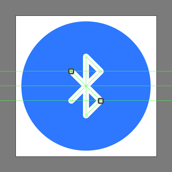 586x586 How To Create A Bluetooth Icon In Adobe Illustrator