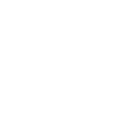256x256 White Bluetooth Icon