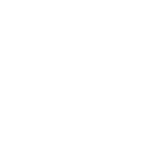 512x512 White Bluetooth Icon