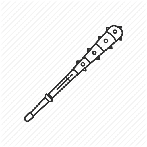 512x512 Bludgeon, Blunt, Club, Mace, Melee, Stick, Weapon Icon