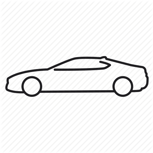 512x512 Bmw, Car, Electric Car, Line Icon, Transport, Vehicle Icon