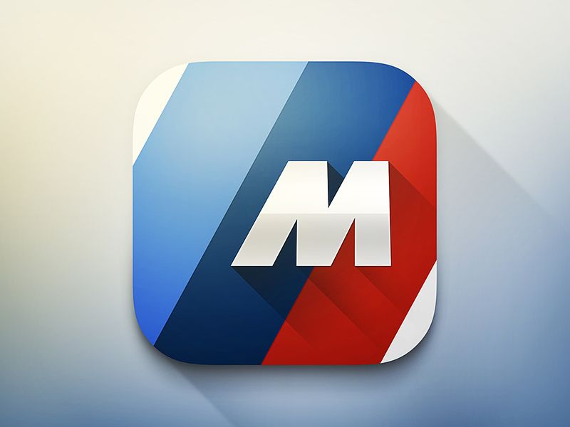 800x600 Bmw M Power Ios Icon Illustration App Icons App Icon Design
