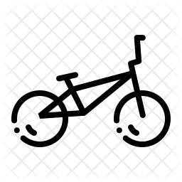 256x256 Bmx Icon Of Line Style